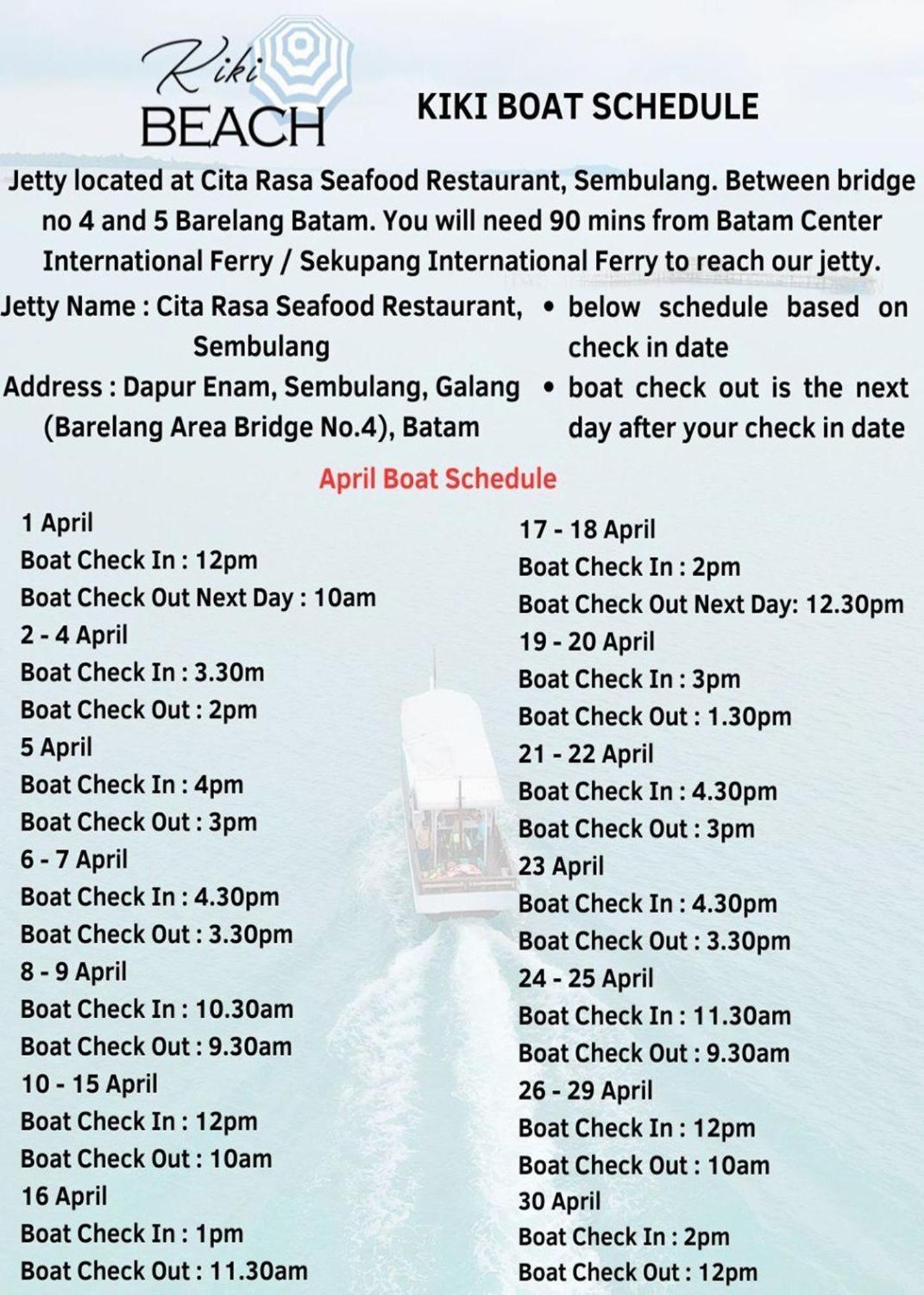 Kiki Beach Resort, Batam Galang Island Екстериор снимка