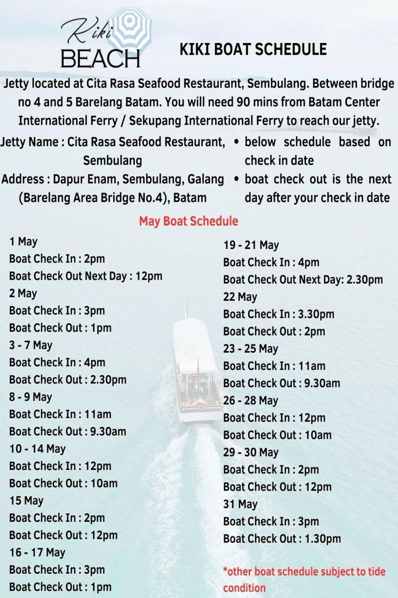 Kiki Beach Resort, Batam Galang Island Екстериор снимка
